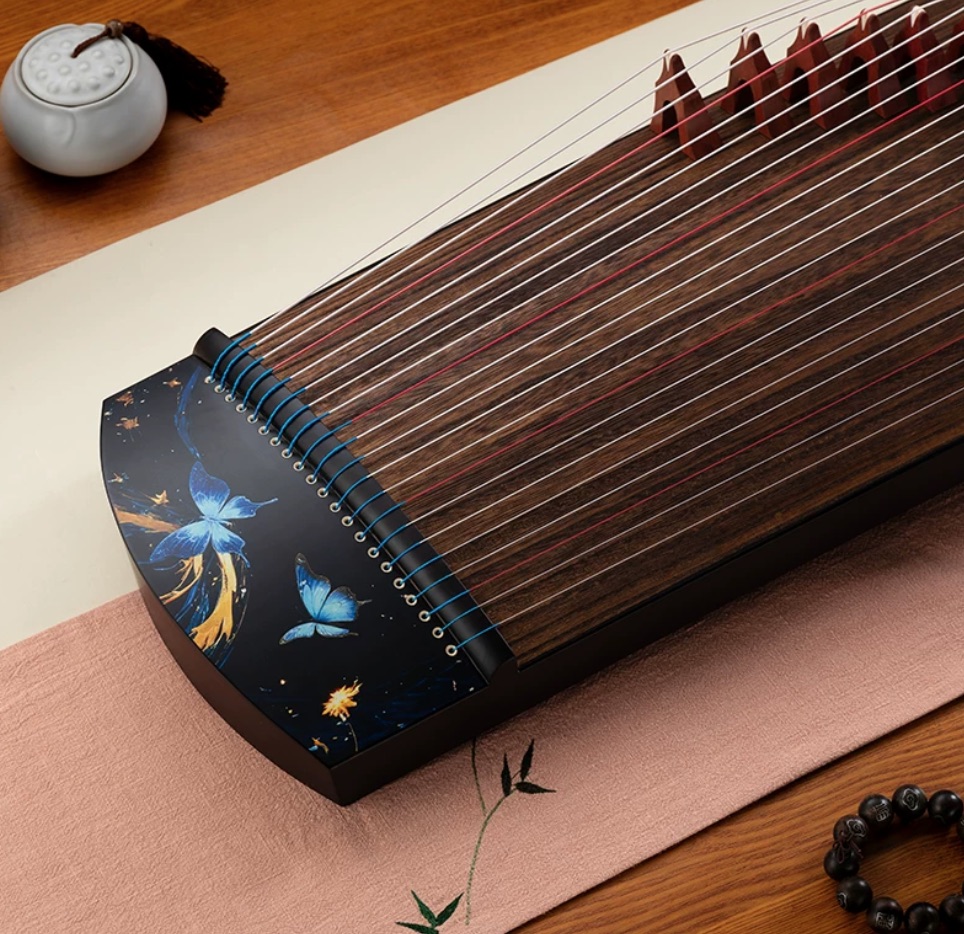 Musical Instrument Zither - 125cm 휴대용 Guzheng 21 현 중국