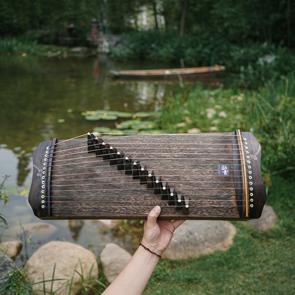 Musical Instrument Guzheng - 전문가용 60cm 목재 구정 미니 휴대용