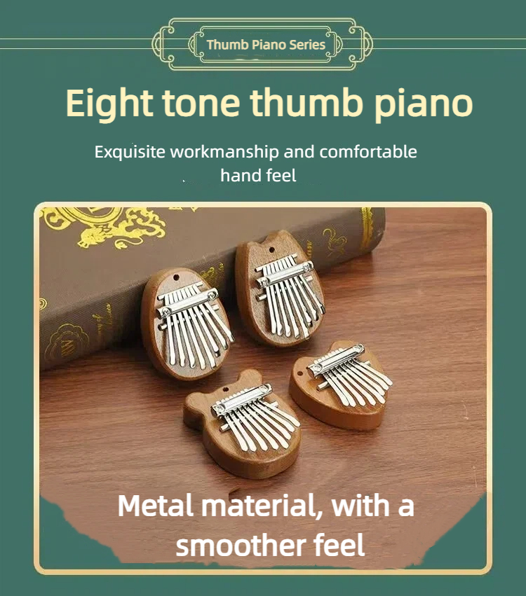 1pc 휴대용 초보자용 엄지 피아노(자체 내장형 묶는  - Musical Instrument For Beginners 리뷰 및 가격
