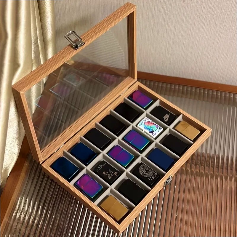 투명 유리 대용량 지포 성냥 보관함(뚜껑 포함) - 수 - Musical Instrument Zither 리뷰 및 가격