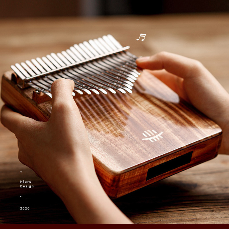 Hluru 칼림바 풀 솔리드 우드 엄지 피아노 악기,  - Musical Instrument For Beginners 리뷰 및 가격