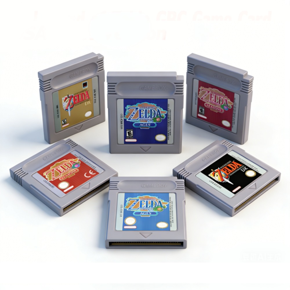젤다 GBC 카드 16비트 비디오 게임 카트리지 콘솔  - Musical Instrument Zelda 리뷰 및 가격