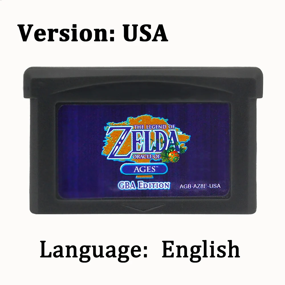 새로운 GBA 게임 카드 카트리지 32비트 비디오 게임 - Musical Instrument Zelda 리뷰 및 가격