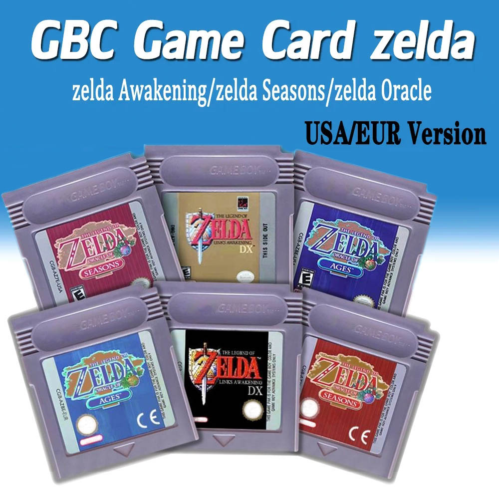 GBC 게임 카드 젤다의 전설 16비트 비디오 게임 카 - Musical Instrument Zelda 리뷰 및 가격